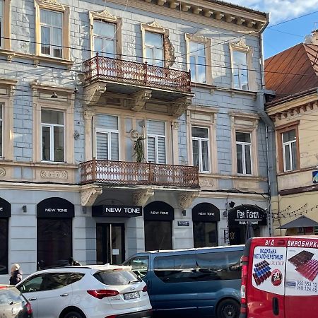 Lux Apartment In Zentrum Černivci Esterno foto