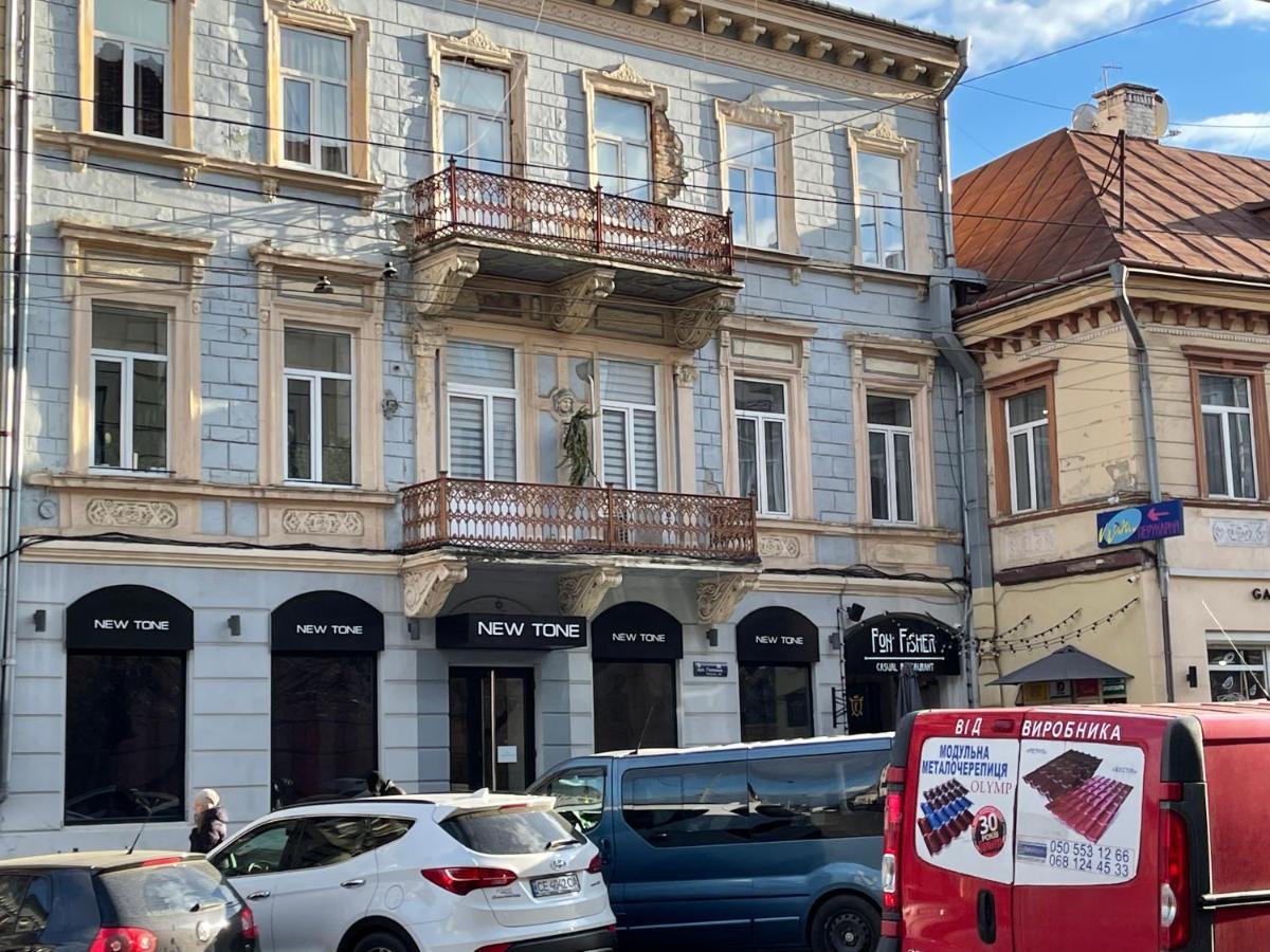 Lux Apartment In Zentrum Černivci Esterno foto