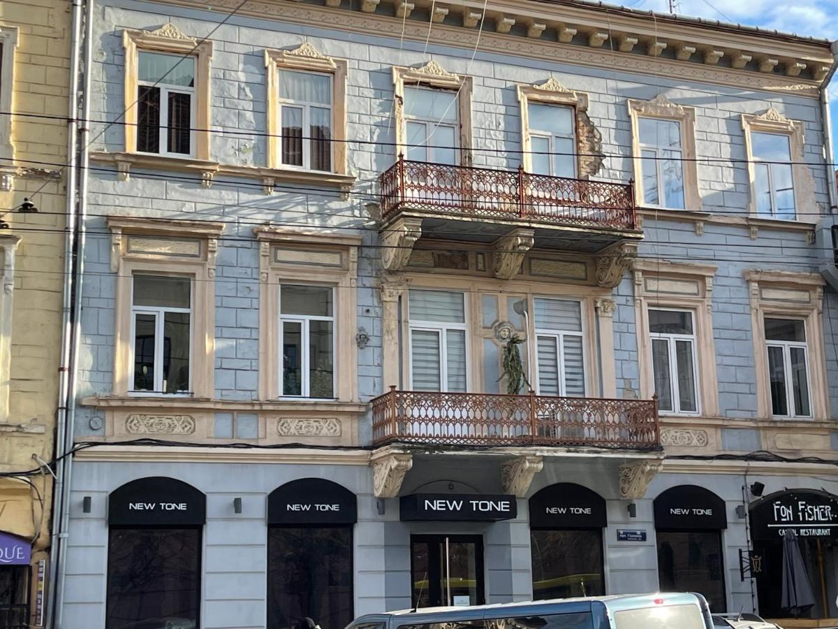 Lux Apartment In Zentrum Černivci Esterno foto